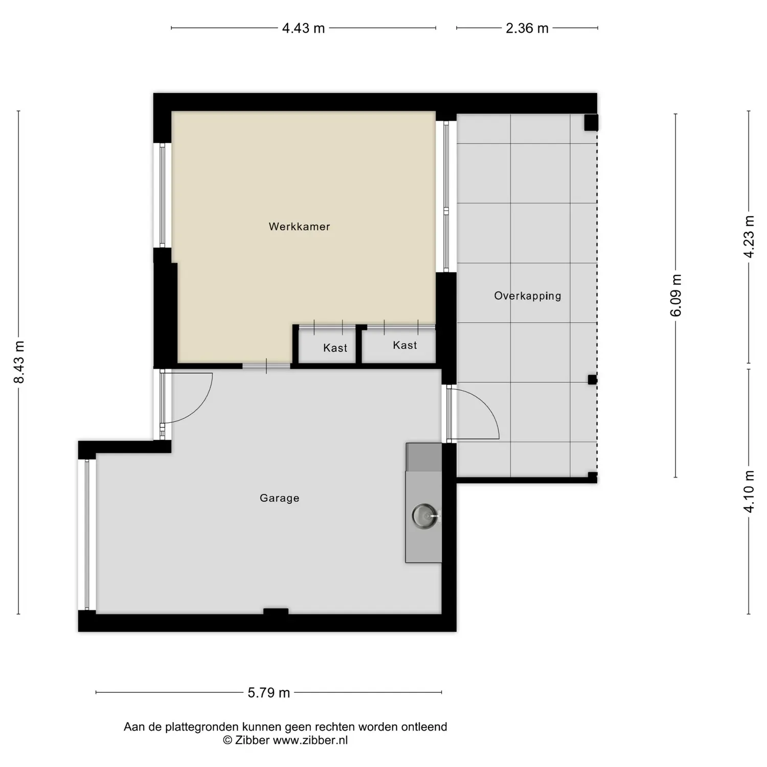 Duyvecamp 14, HEENVLIET plattegrond 2