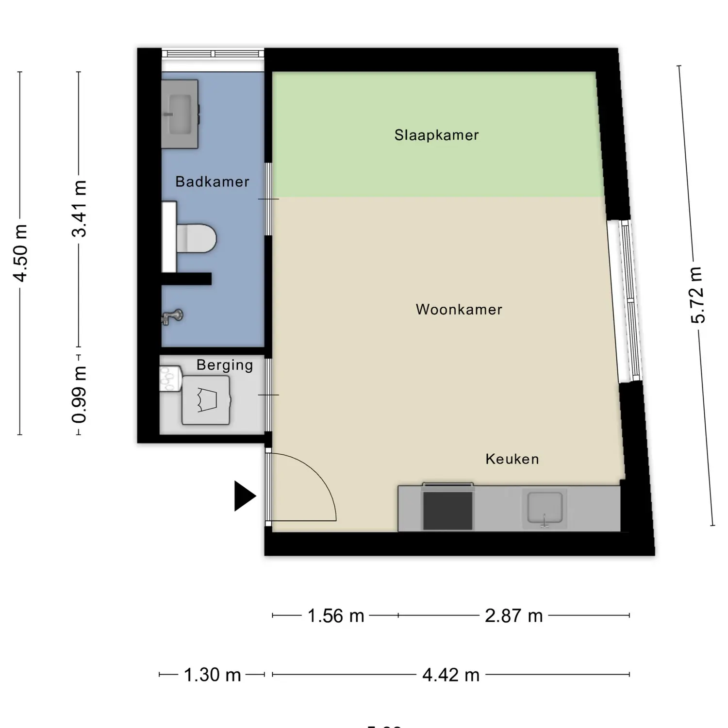 Havenplein 17C, SPIJKENISSE plattegrond 0