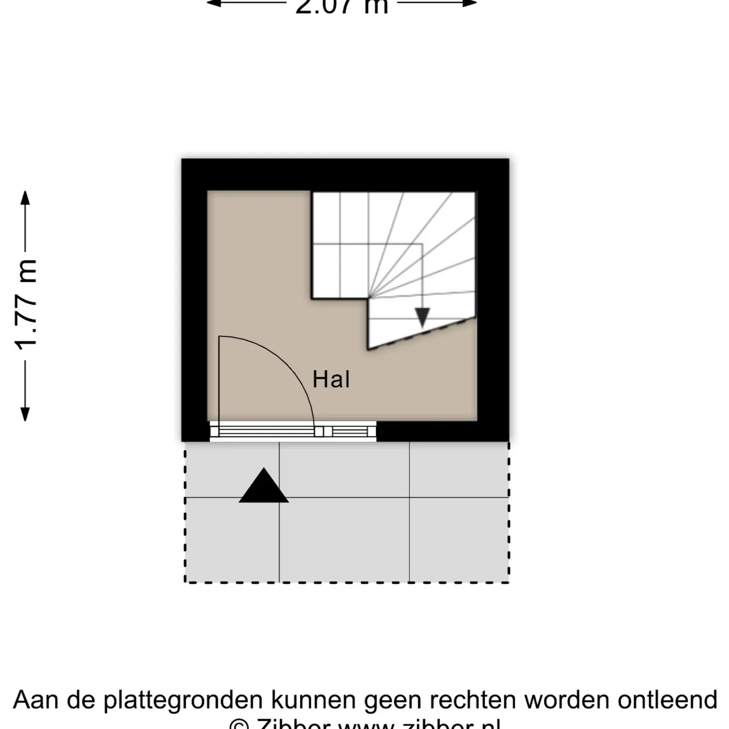 Gaard 52, SPIJKENISSE plattegrond 0