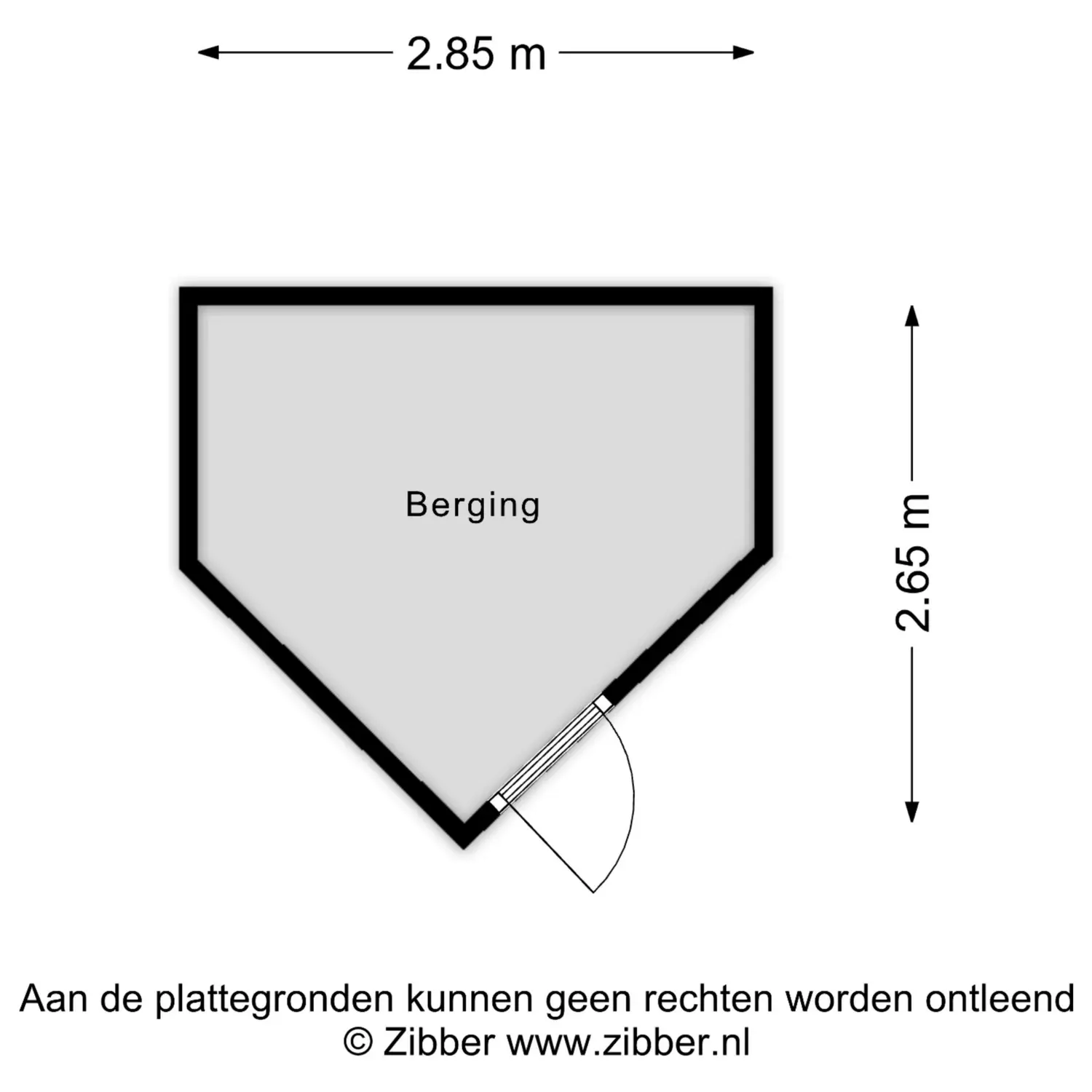 Gaard 52, SPIJKENISSE plattegrond 1