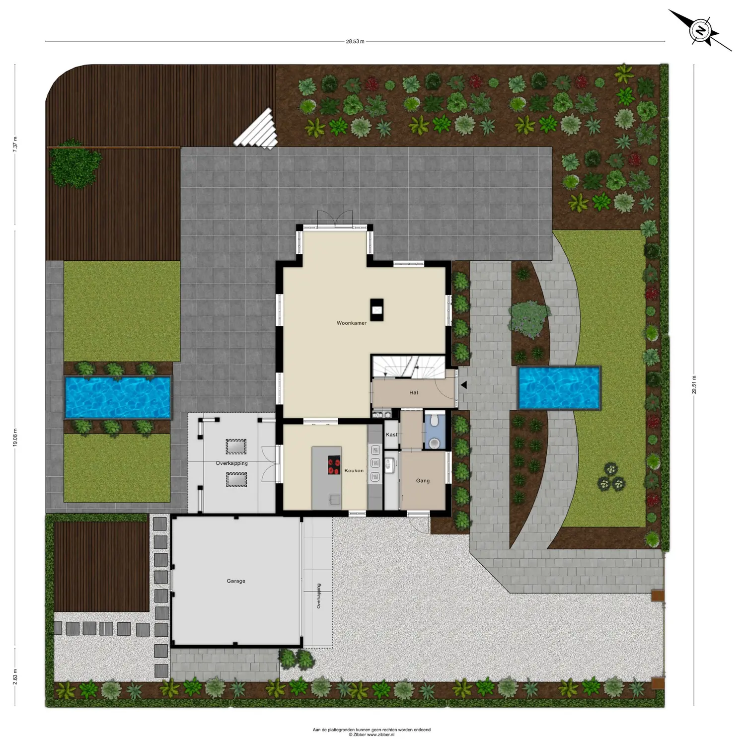Kaatje Mollaan 9, HEKELINGEN plattegrond 1