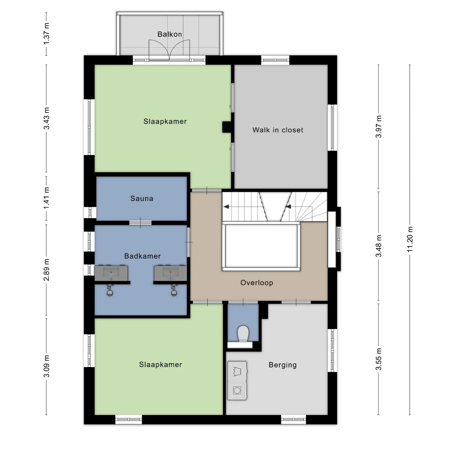 Kaatje Mollaan 9, HEKELINGEN plattegrond 2