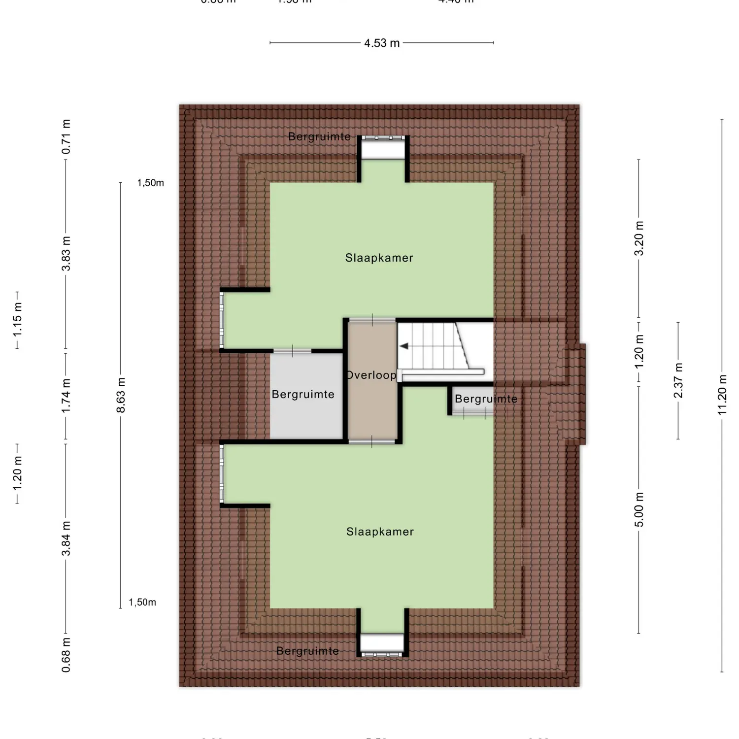 Kaatje Mollaan 9, HEKELINGEN plattegrond 4