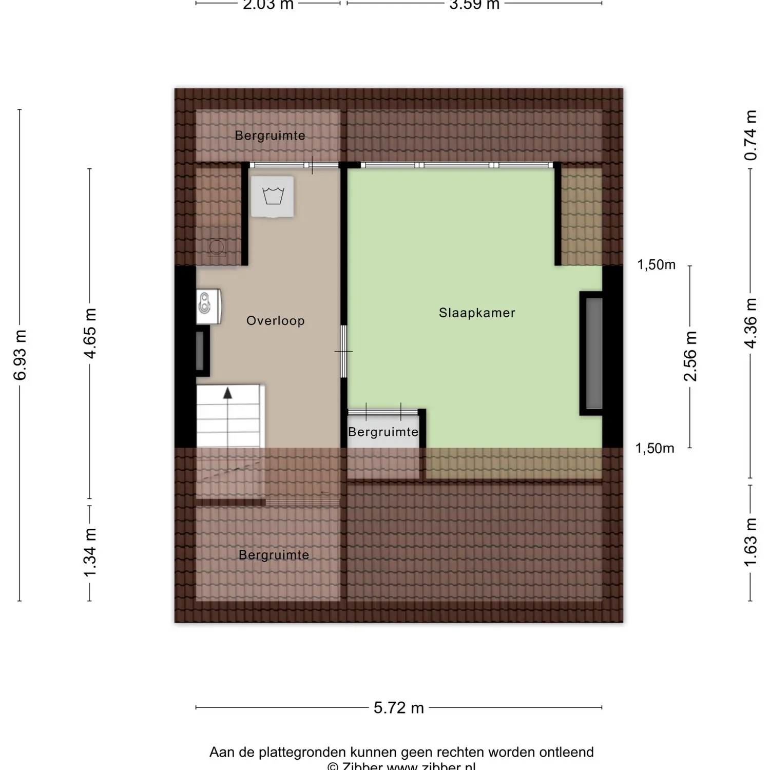 Violierstraat 19, SPIJKENISSE plattegrond 4