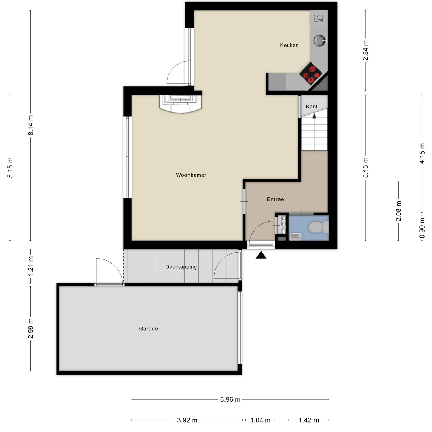Rhônestraat 29, SPIJKENISSE plattegrond 0