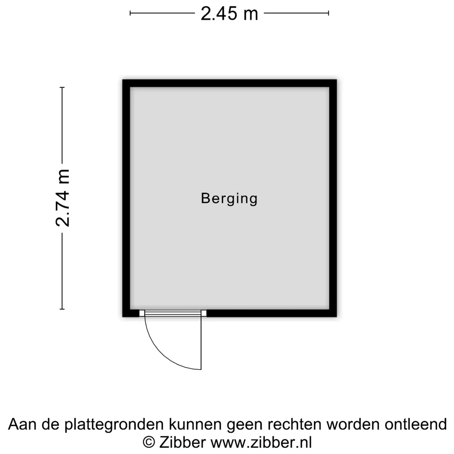Komweisingel 11, ABBENBROEK plattegrond 2