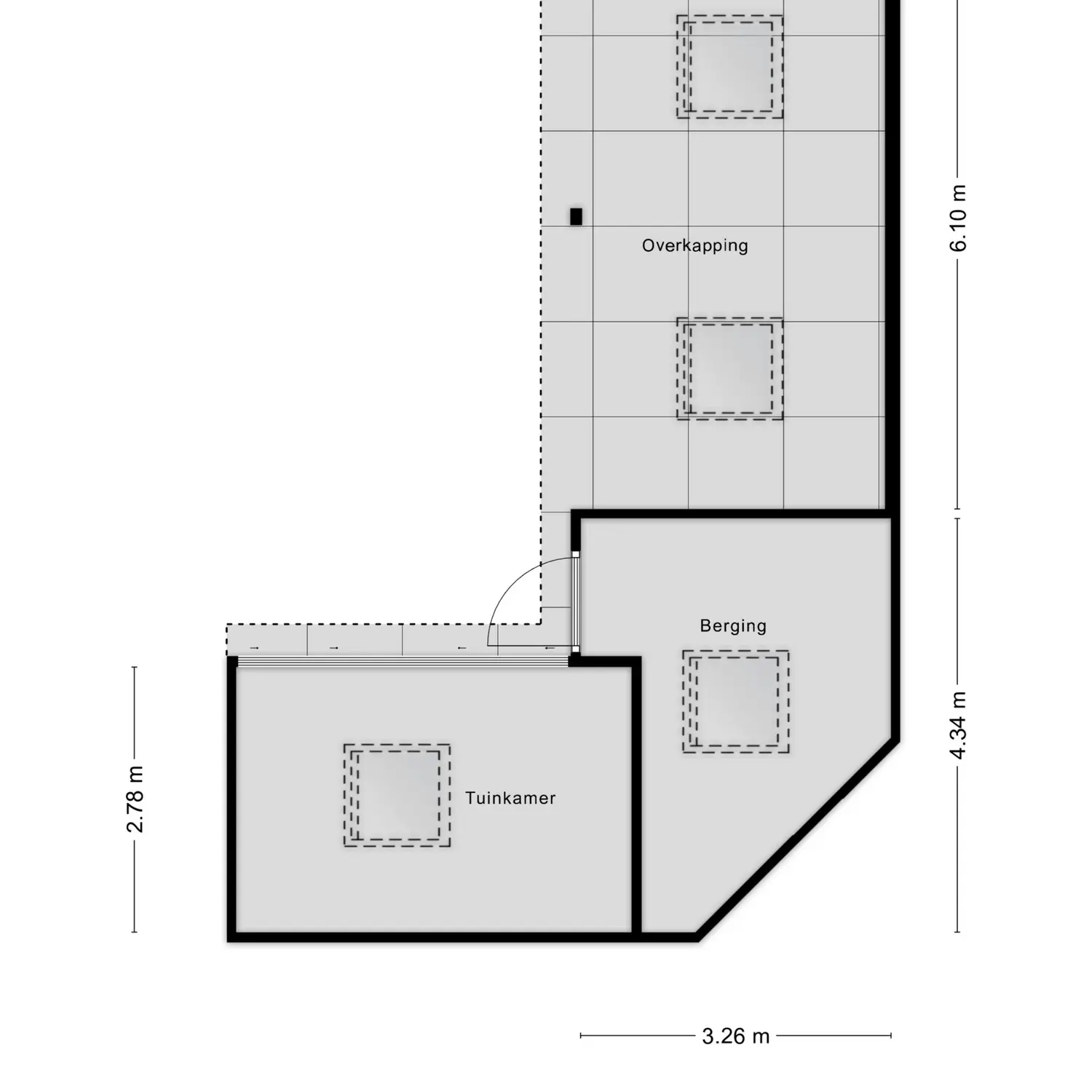 Anne Frankstraat 107, SPIJKENISSE plattegrond 3