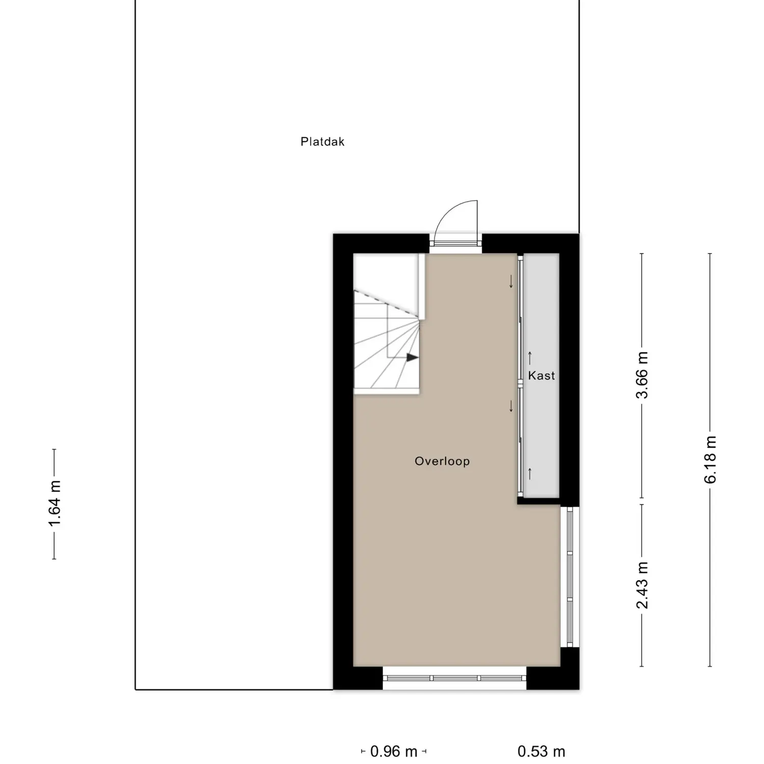 Anne Frankstraat 107, SPIJKENISSE plattegrond 4