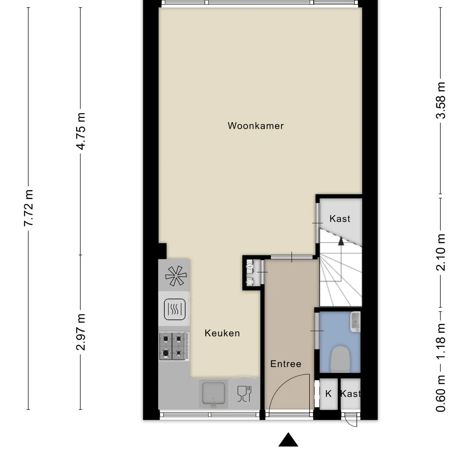 Leliestraat 3, HEENVLIET plattegrond 0
