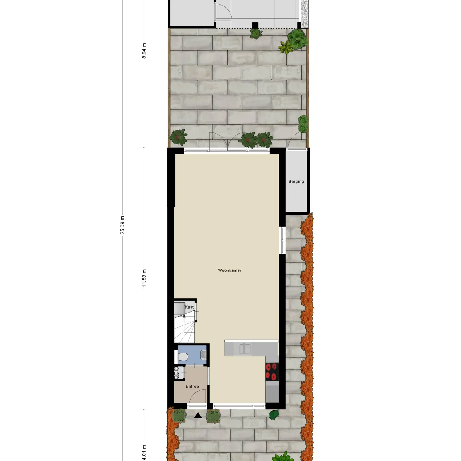 Heerenlaan 13, HEENVLIET plattegrond 0