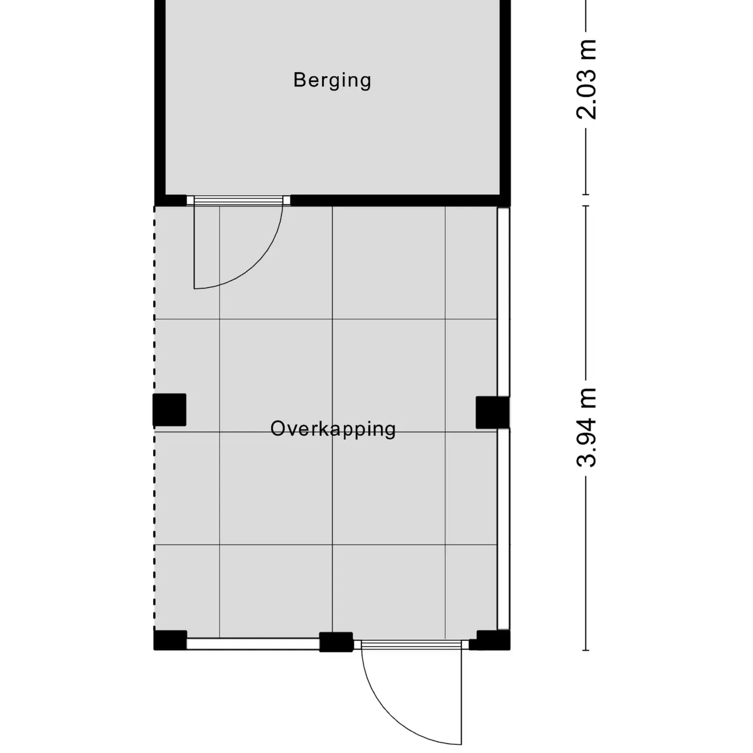 Heerenlaan 13, HEENVLIET plattegrond 2