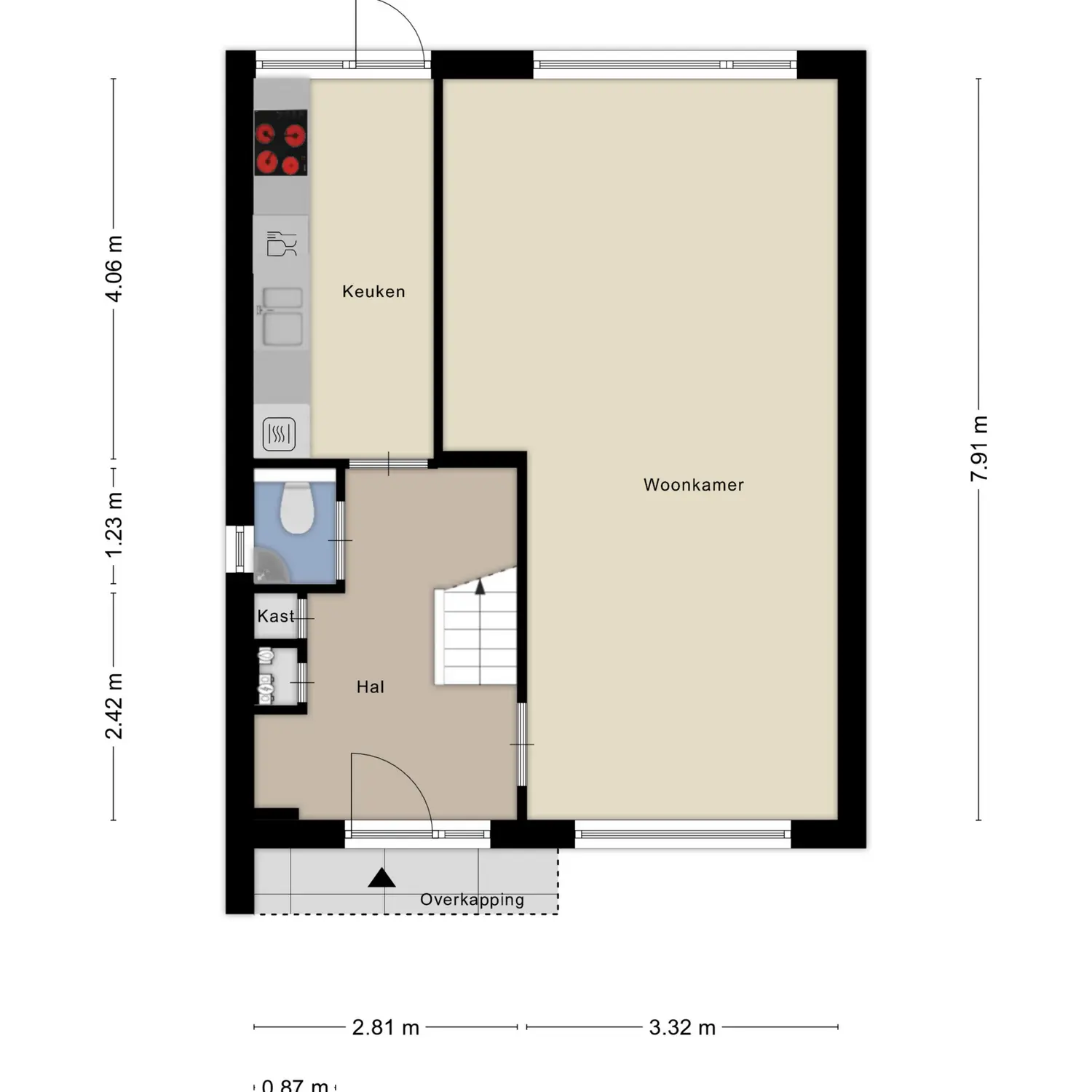 Melkwegplein 25, SPIJKENISSE plattegrond 0