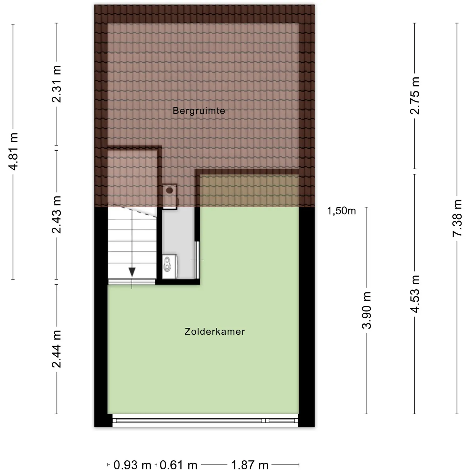Mildenburgallee 114, SPIJKENISSE plattegrond 4