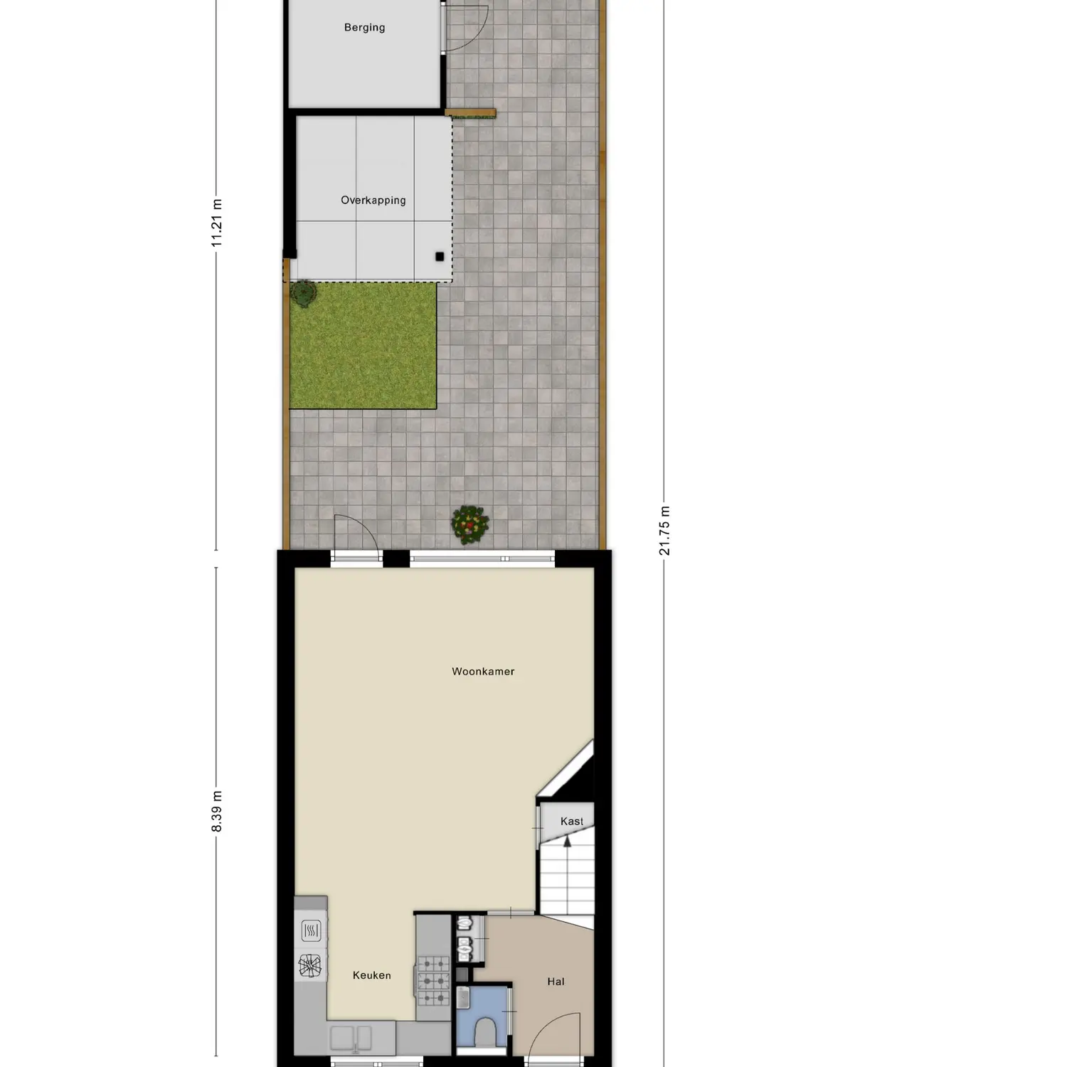 Margaretha Roosenboomstraat 16, SPIJKENISSE plattegrond 0