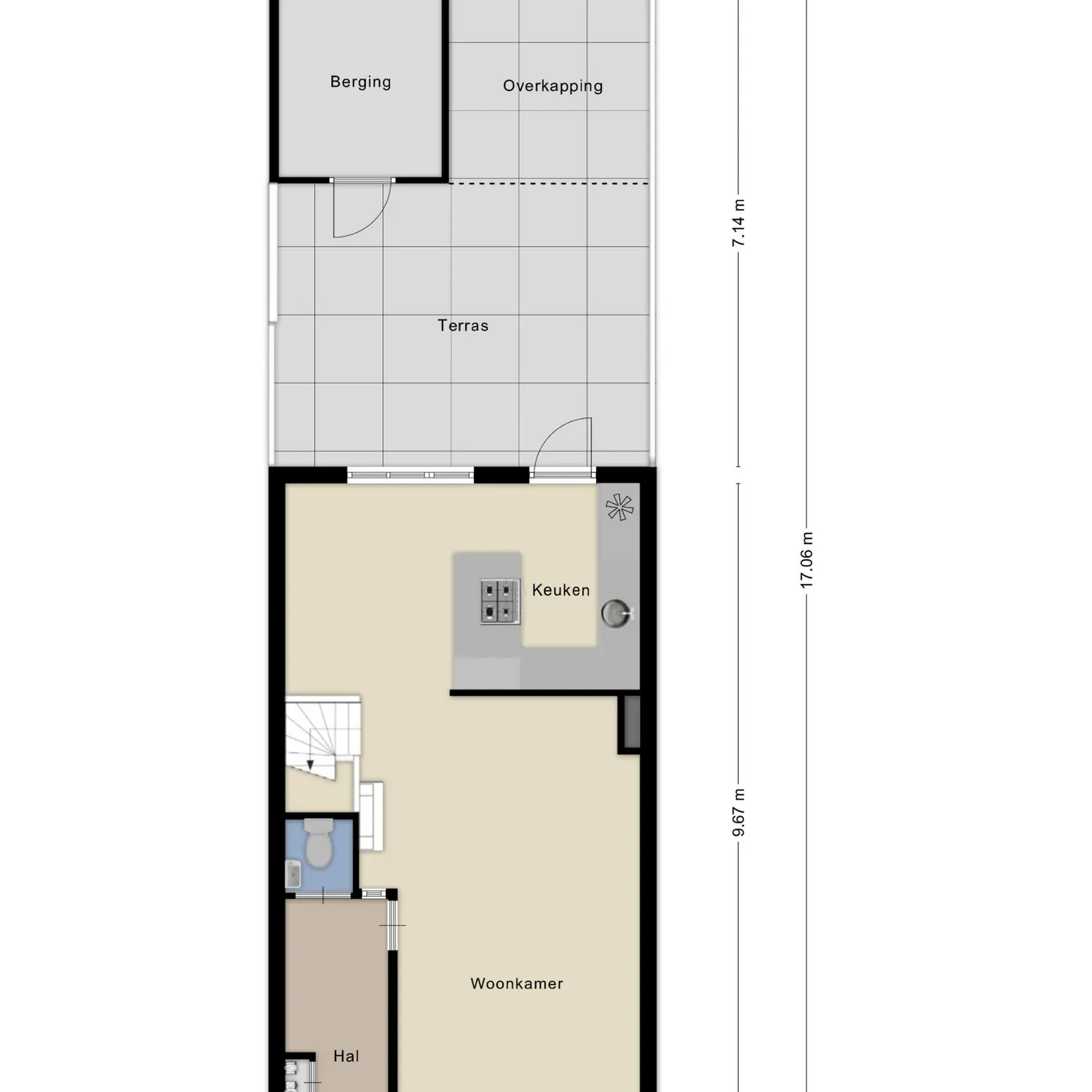 Vlinderveen 437, SPIJKENISSE plattegrond 3