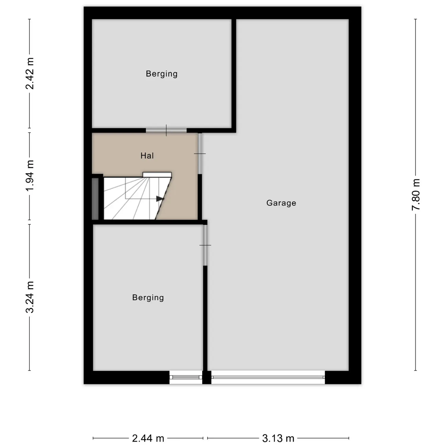 Johanna Naberstraat 3, SPIJKENISSE plattegrond 3