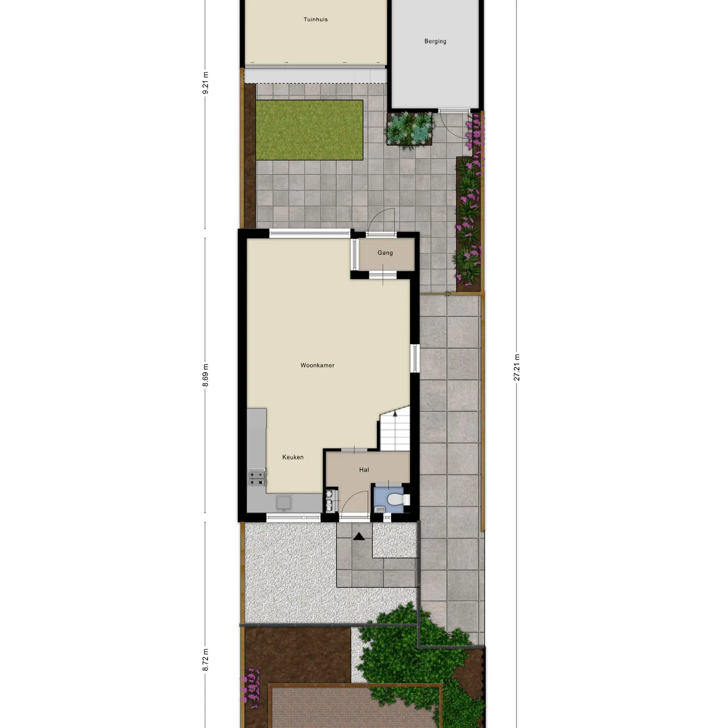 Alikruik 14, HELLEVOETSLUIS plattegrond 0