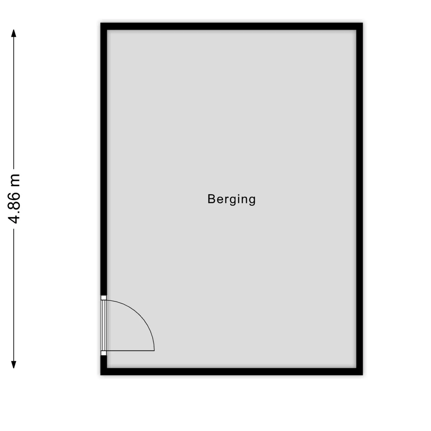 Heyermansstraat 3B, SPIJKENISSE plattegrond 1