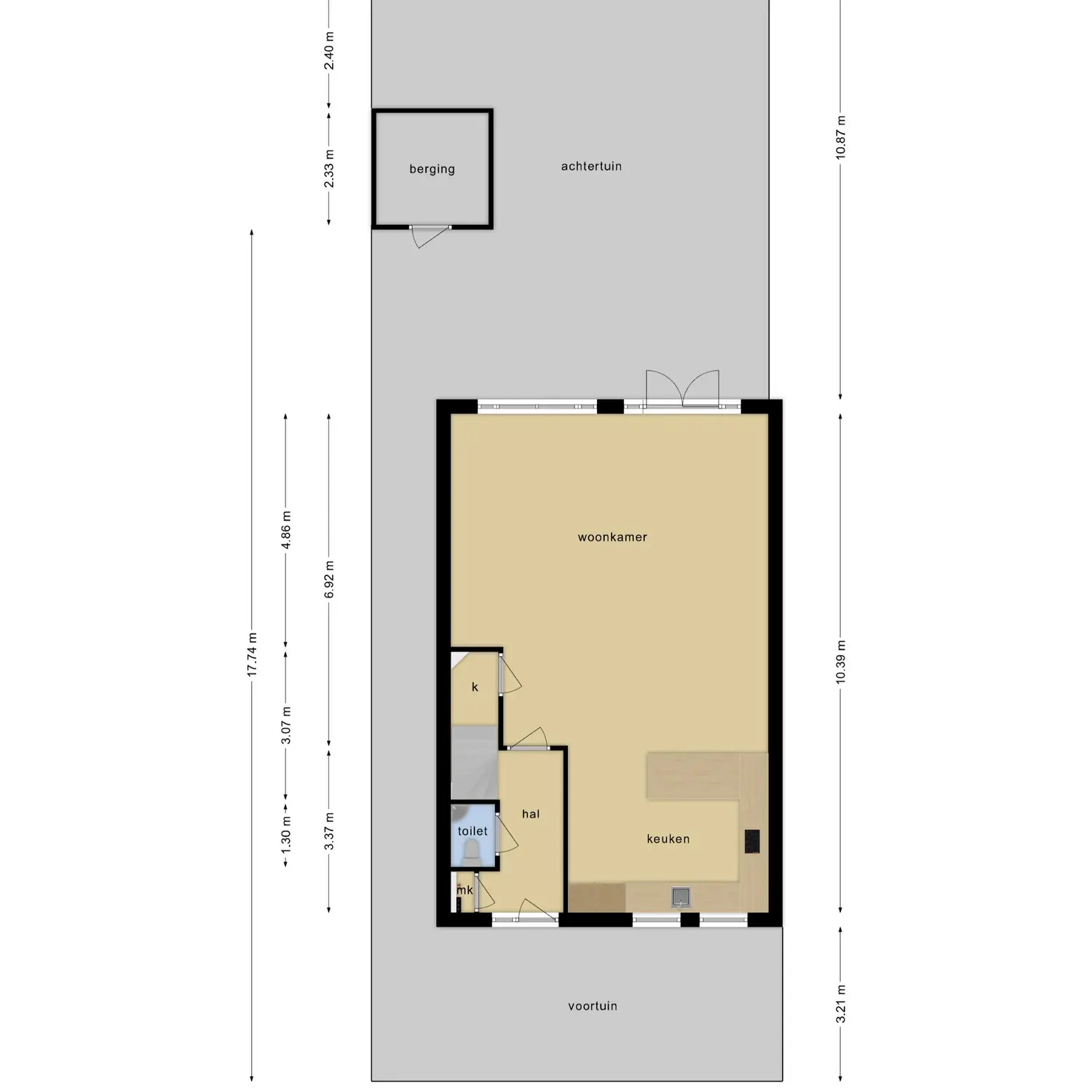 Arend Braatlaan 4, HEKELINGEN plattegrond 4
