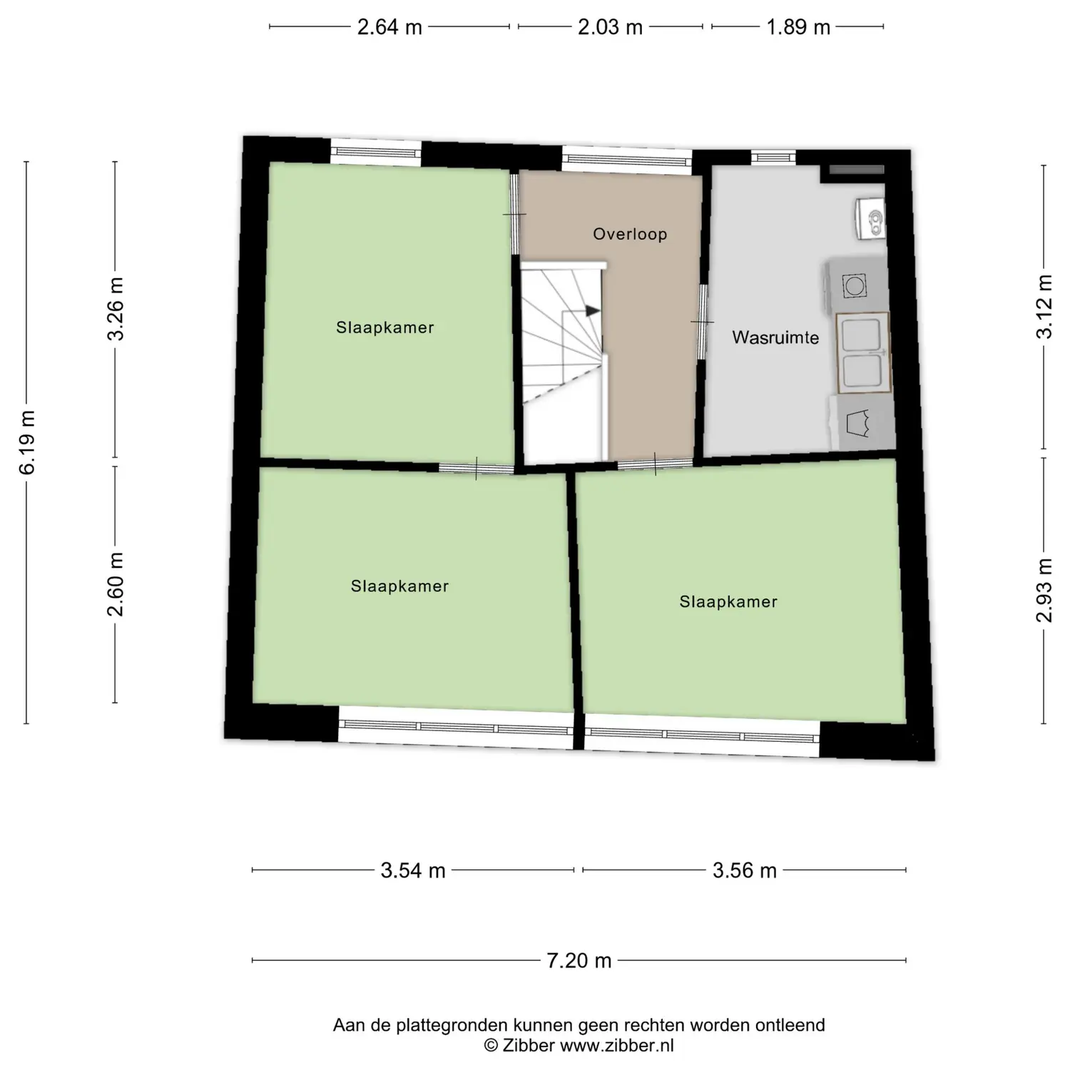 Maria Kleine-Gartmanstraat 108, SPIJKENISSE plattegrond 3