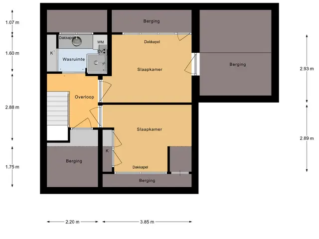 Plattegrond van Mariaplein 12
