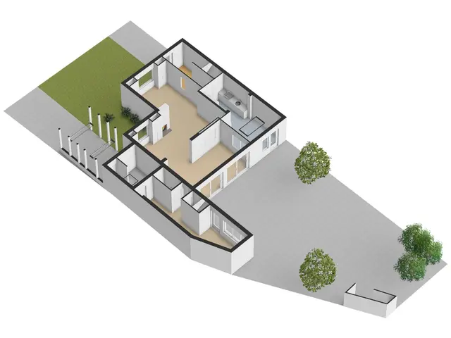 Plattegrond van Mariaplein 12