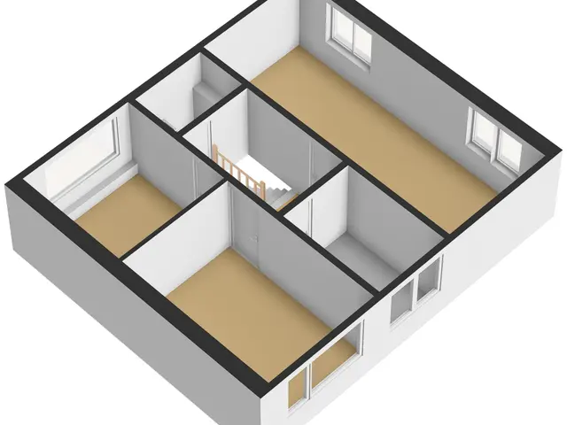 Plattegrond van Koestraat 25