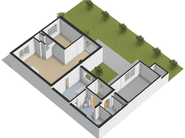 Plattegrond van Koestraat 25