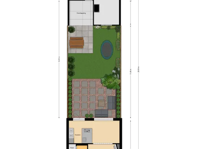 Plattegrond van W.J. van Ghentstraat 15