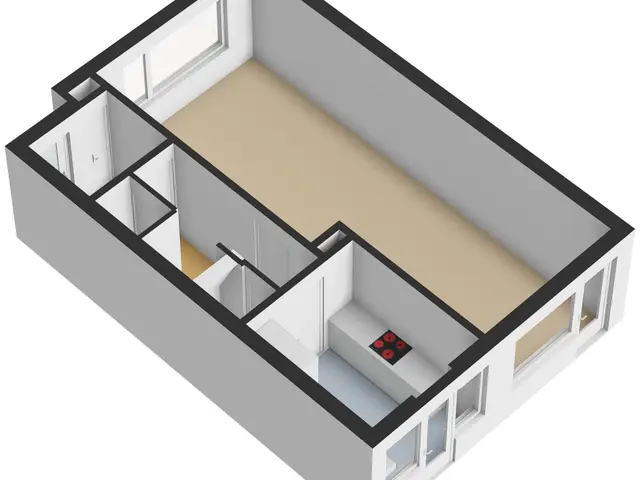 Plattegrond van Ockeghemstraat 7
