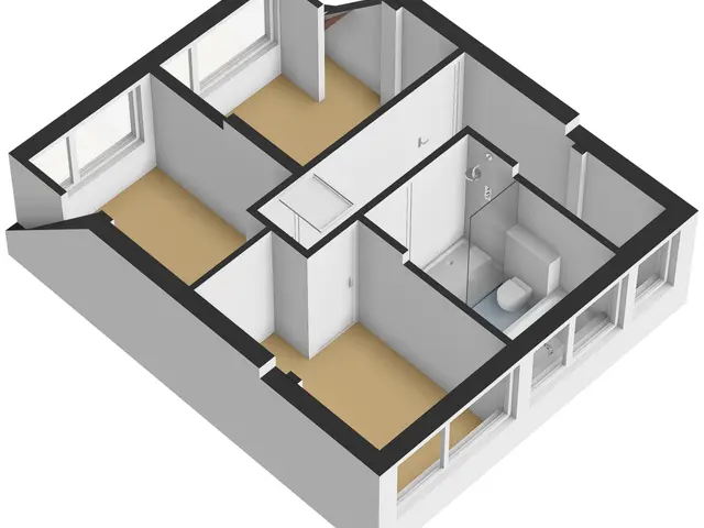 Plattegrond van Stationsstraat 16