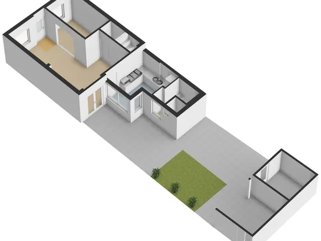 Plattegrond van Stationsstraat 16