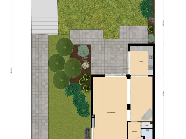 Plattegrond van Van den Wijghaertstraat 5