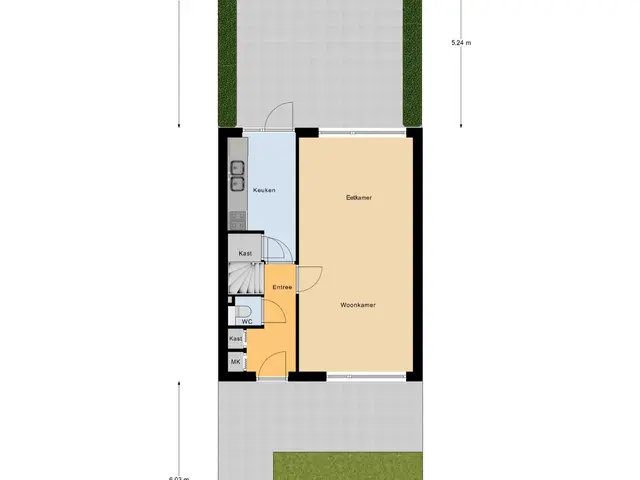 Plattegrond van Mgr. Goossenssingel 5