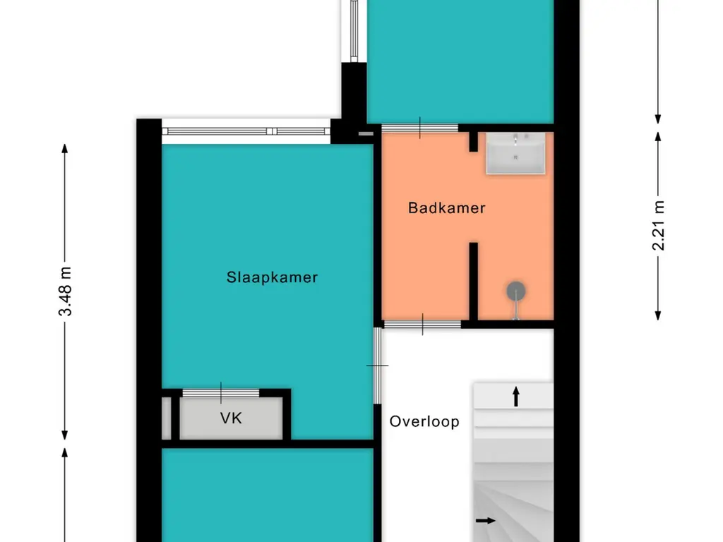 Plattegrond Burg. Schalijstraat 22