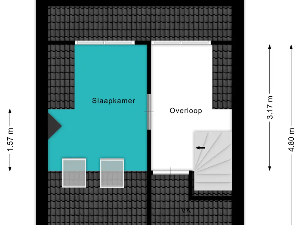 Plattegrond Burg. Schalijstraat 22