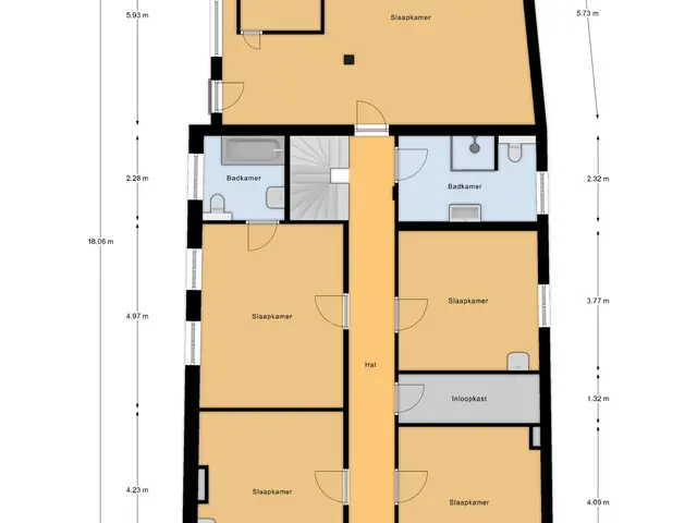 Plattegrond van Loeffstraat 111