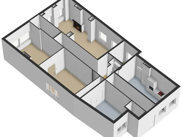 Plattegrond van Loeffstraat 111