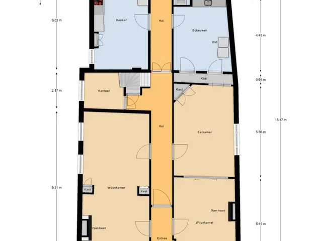 Plattegrond van Loeffstraat 111