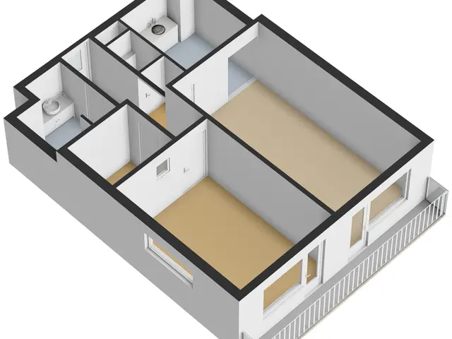 Plattegrond van Heulstraat 36