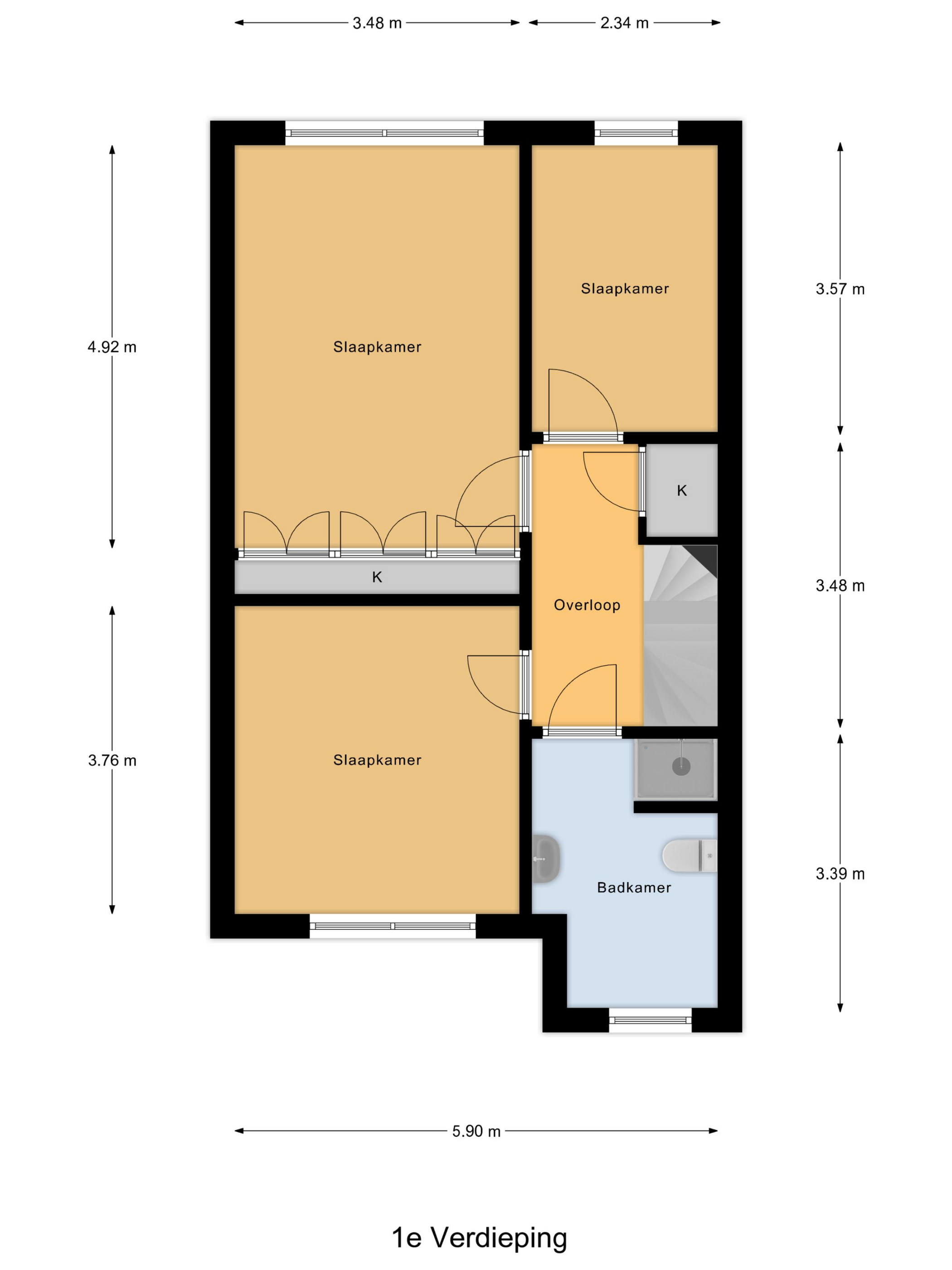 Hoekwoning te koop: van Heeswijkstraat 61, Kaatsheuvel