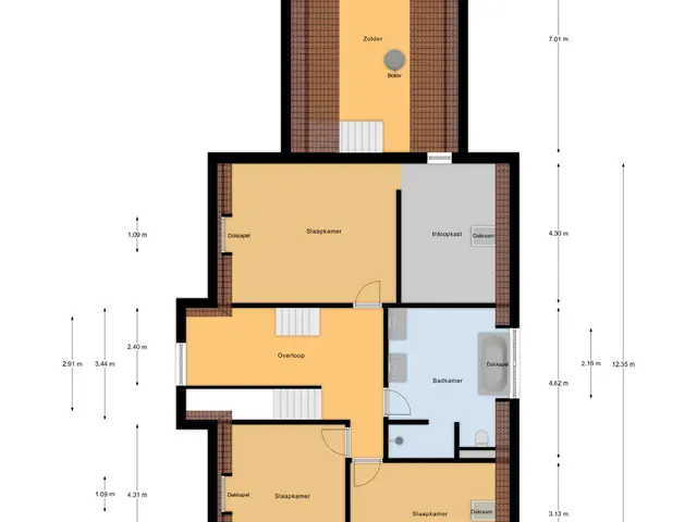 Plattegrond van Kroonhof 2