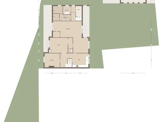 Plattegrond van Meerhoek 12