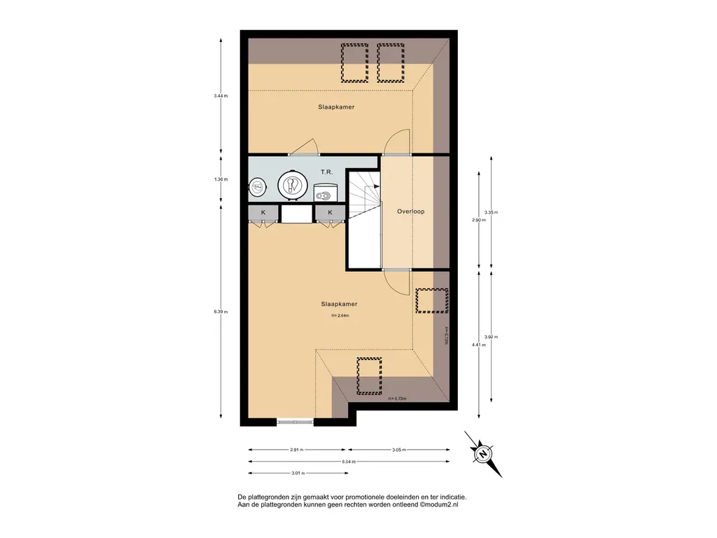 Plattegrond 61