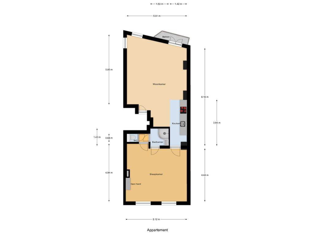 Appartement te koop: Oudedijk 139A04, Rotterdam