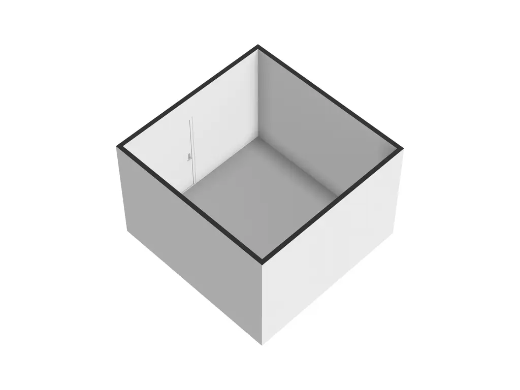 Plattegrond berging 3d